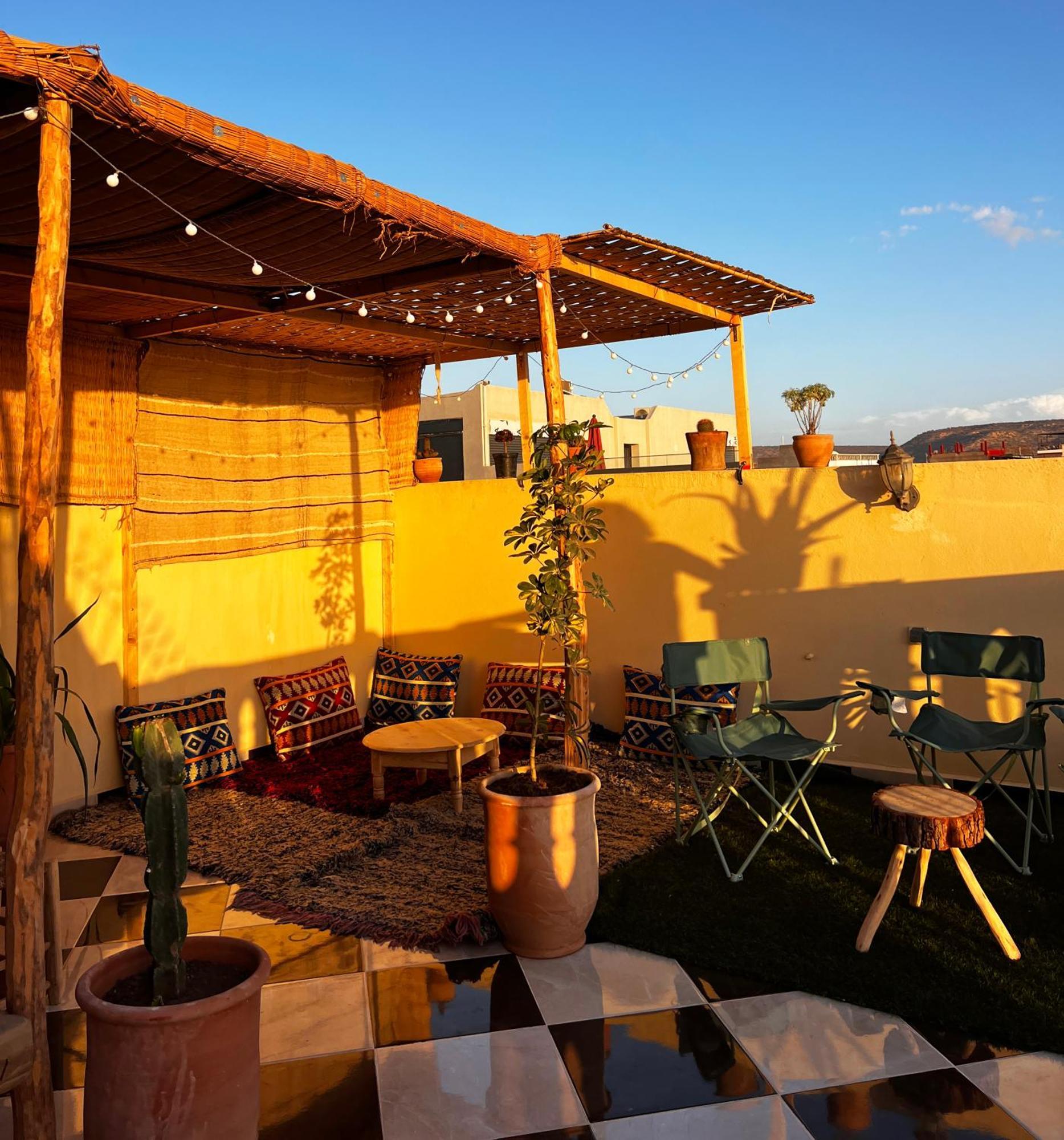 Hostel Mamo Surf Morocco Tamraght Exterior foto